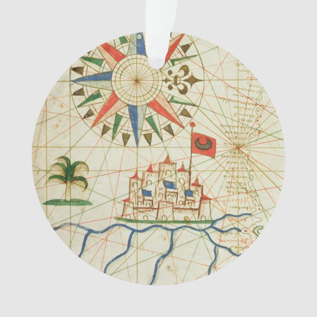 Ägypten, der Fluss Nil und Kairo Ornament (Vorderseite)