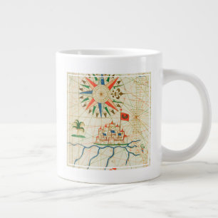 Ägypten, der Nil und Kairo Jumbo-Tasse