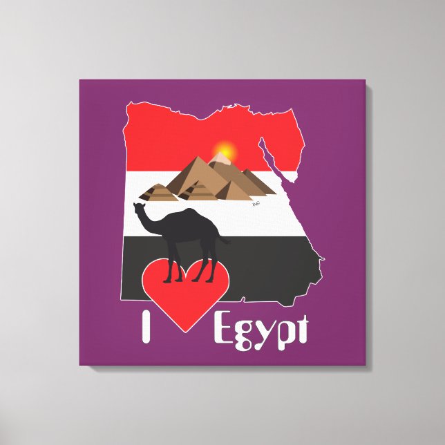 Ägypten - Egypt Leinwand (Vorderseite)