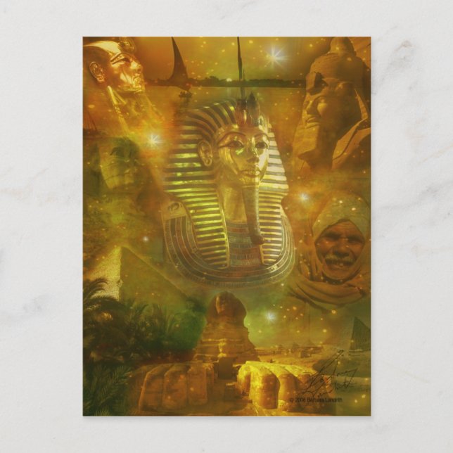 Ägypten - Eine Schönheit des Nahen Ostens Postkarte (Vorderseite)