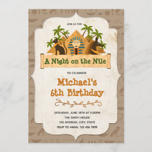 Ägypten-Einladung Einladung