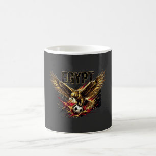 Ägypten Falke Fußballfan 2026 Kaffeetasse