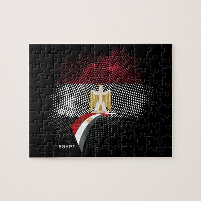 Ägypten-Flagge (Horizontal)