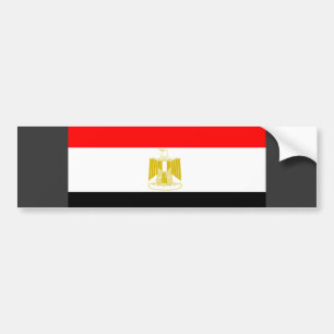 Ägypten-Flagge Autoaufkleber