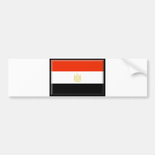 Ägypten-Flagge Autoaufkleber
