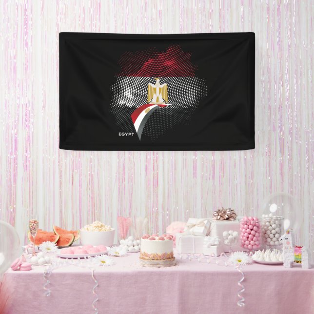 Ägypten-Flagge Banner (Party)