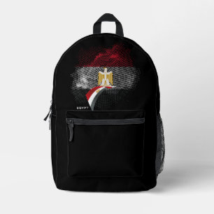 Ägypten-Flagge Bedruckter Rucksack