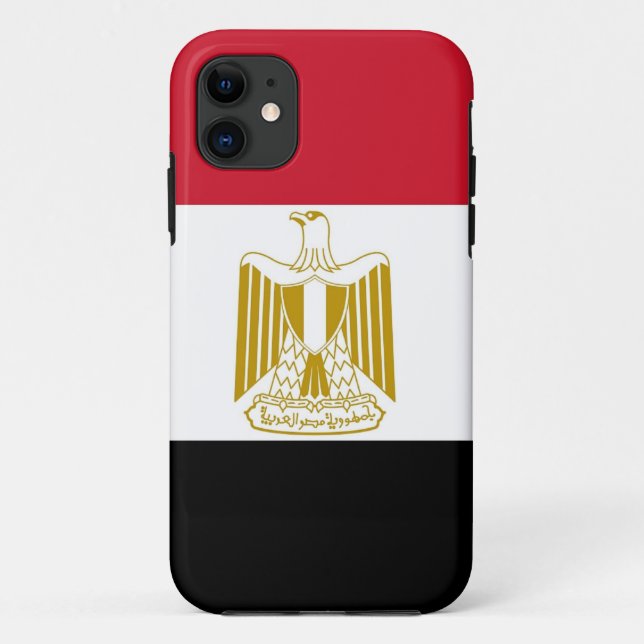 Ägypten Flagge Case-Mate iPhone Hülle (Rückseite)