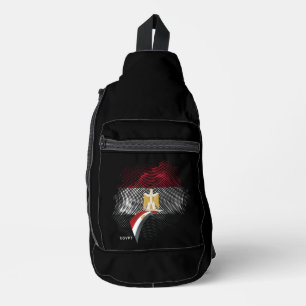 Ägypten-Flagge Crossbody Bag