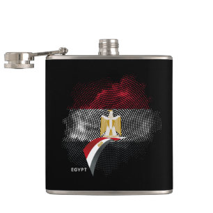 Ägypten-Flagge Flachmann