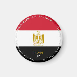 Ägypten-Flagge Magnet