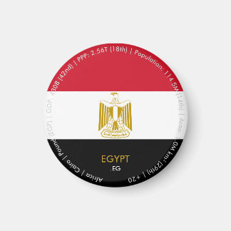 Ägypten-Flagge Magnet
