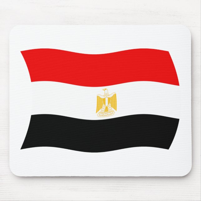Ägypten-Flagge-Mauspad Mousepad (Vorne)
