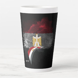 Ägypten-Flagge Milchtasse
