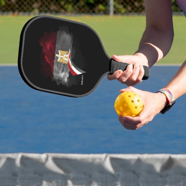 Ägypten-Flagge Pickleball Schläger (InSitu)