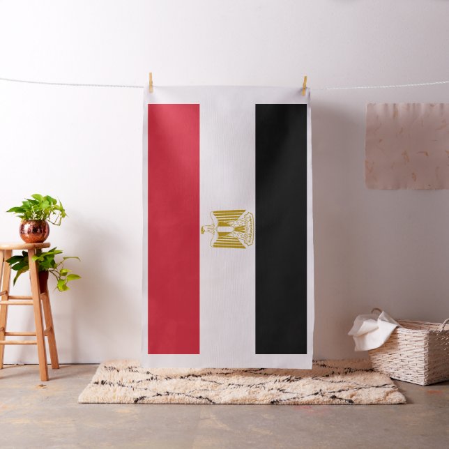 Ägypten-Flagge Stoff (Beispiel)