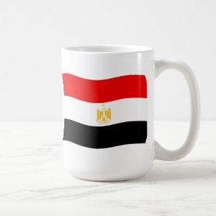 Ägypten-Flagge-Tasse Kaffeetasse