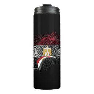 Ägypten-Flagge Thermosbecher