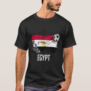 Ägypten Flagge Trikot Ägyptisches Fußballteam Ägyp T-Shirt