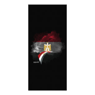 Ägypten-Flagge Werbekarte