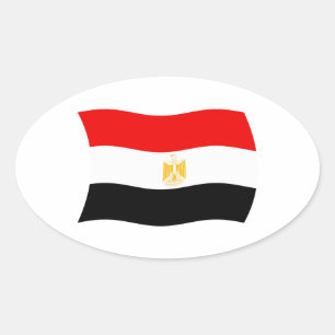 Ägypten Flaggen Aufkleber