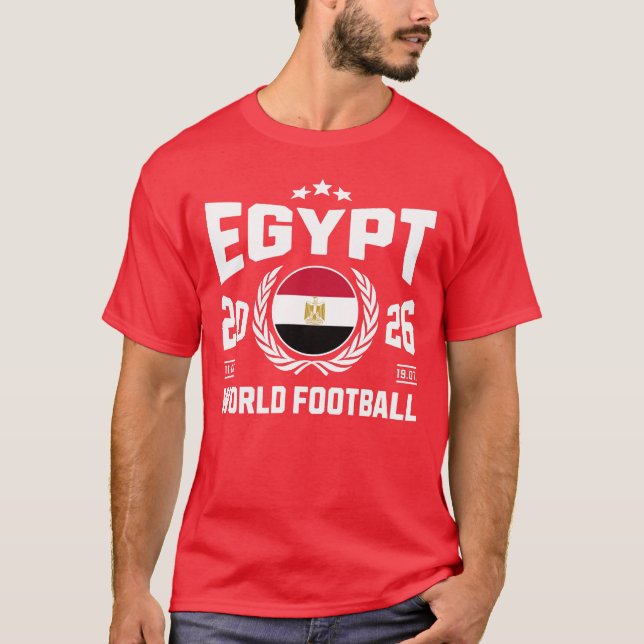 Ägypten Fußball 2026 T-Shirt (Vorderseite)