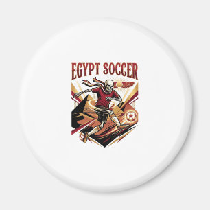 Ägypten Fußball Skelett Stürmer Nationen Premium S Magnet