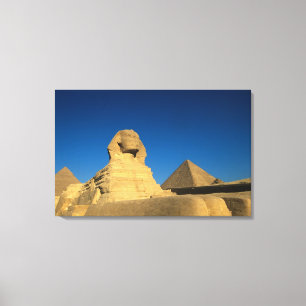 Ägypten, Giza, Die Sphinx, Altes Reich, Unesco Leinwanddruck