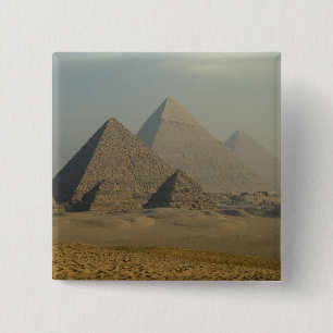 Ägypten, Giza, Giza-Pyramiden-Komplex, Giza-Platea Button