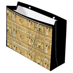 Ägypten-Hieroglyphen-Geschenktasche Große Geschenktüte