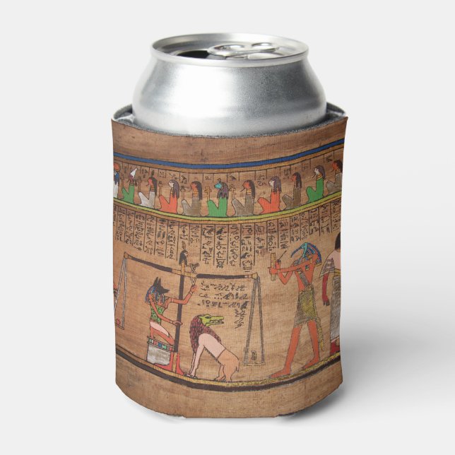 Ägypten-Hieroglyphen können sich abkühlen Dosenkühler (Kanne Vorderseite)
