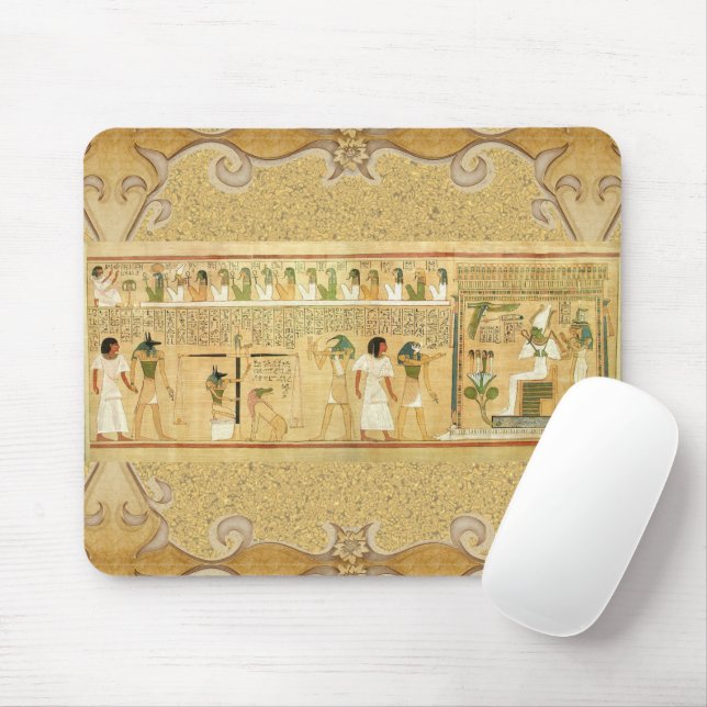 Ägypten-Hieroglyphen-Maus-Pad Mousepad (Mit Mouse)