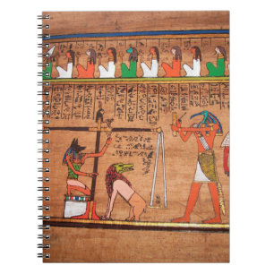 Ägypten-Hieroglyphen-Notebook Notizblock