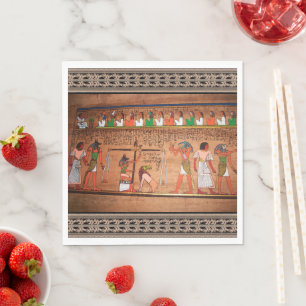 Ägypten Hieroglyphen Paper Napkin Serviette
