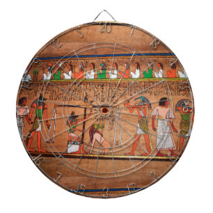 Ägypten-Hieroglyphs-Dart-Board Dartscheibe