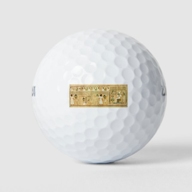 Ägypten-Hieroglyphs-Golf-Ball Golfball (Vorderseite)