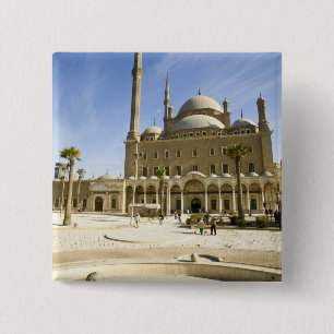 Ägypten, Kairo. Die imposante Mohammed-Ali-Moschee Button