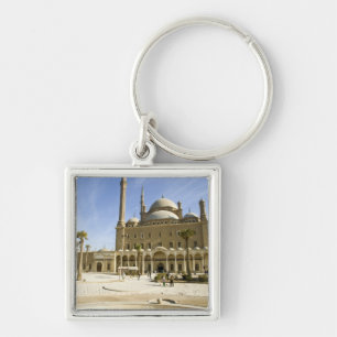 Ägypten, Kairo. Die imposante Mohammed-Ali-Moschee Schlüsselanhänger