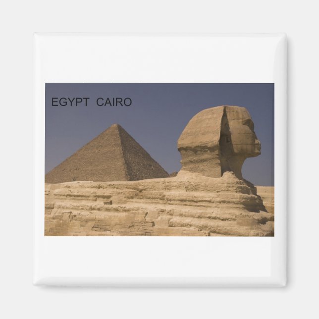 Ägypten Kairo Giza Sphinx (St.K. Magnet (Vorne)