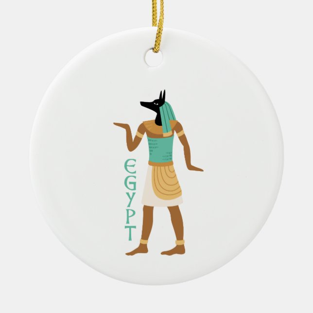 Ägypten Keramik Ornament (Vorne)