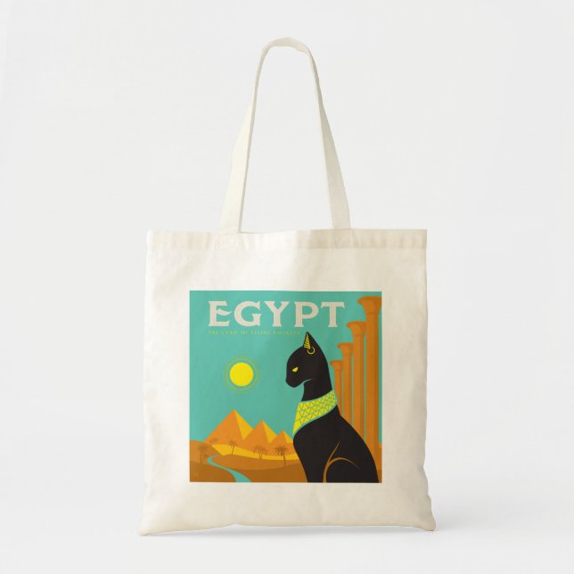 Ägypten | Land der Felinischen Royalität Tragetasche (Vorne)