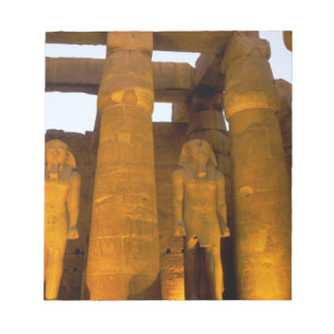 Ägypten, Luxor. Karnack-Tempel Notizblock
