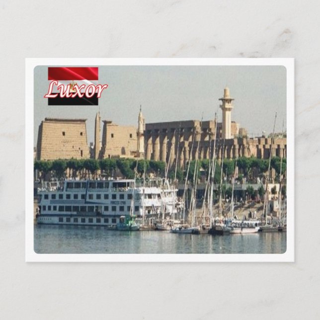 Ägypten - Luxor - Postkarte (Vorderseite)