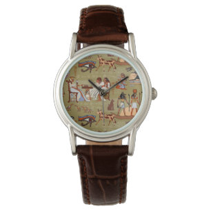 Ägypten   Muster der Symbole Armbanduhr