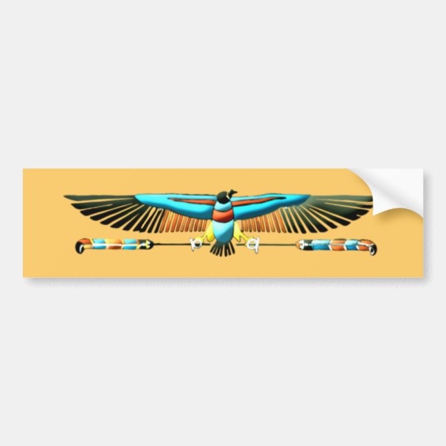 Ägypten Nechbet Schutzsymbol egypt protection Autoaufkleber (Vorne)