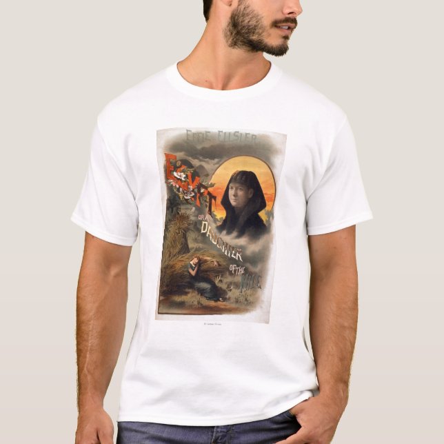 Ägypten- oder a-Tochter des Nil-Theater- T-Shirt (Vorderseite)