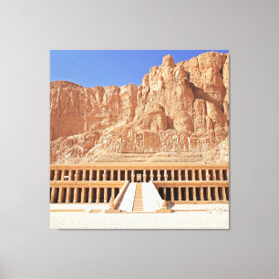Ägypten Pharao deir el bahri Tempel Dynastie Leinwanddruck