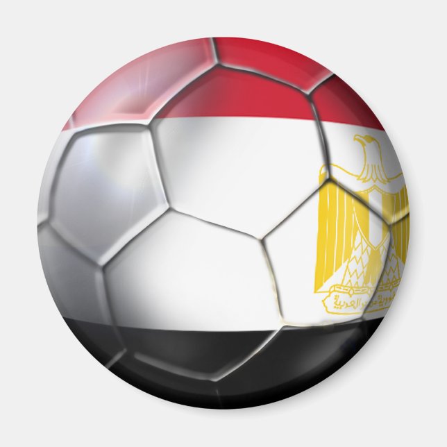 Ägypten Pharoahs Fußballfans Magnet (Vorne)