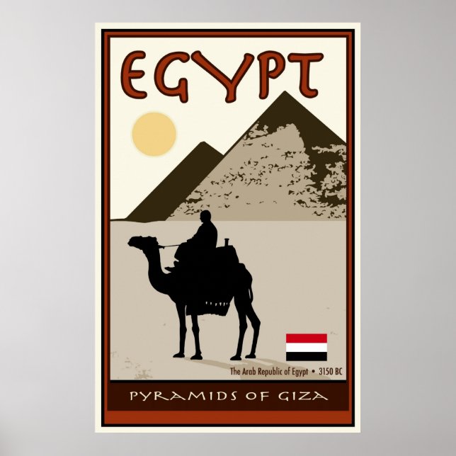 Ägypten Poster (Vorne)