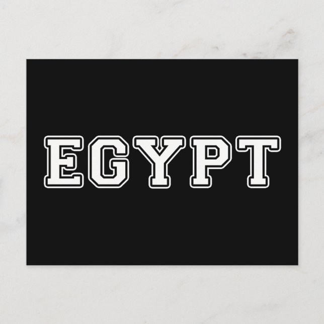 Ägypten Postkarte (Vorderseite)